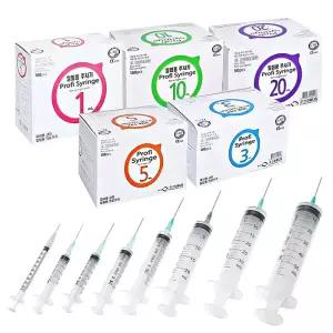 신창 일회용 멸균주사기 3cc 24g 3/4인치 100개입