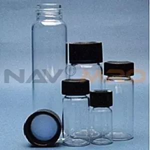 투명 바이알 (Rubber liner) 병+캡 세트 (용량 8ml 규격 16x60 Øxmm) 1ea 1ea
