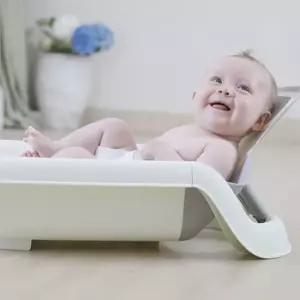 목욕받침 아기 욕조 등받이 각도조절 신생아 샤워 목욕통