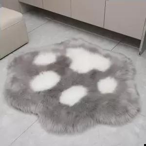 발바닥매트 고양이 발바닥 털매트 귀여운 거실 침실 러그 카페트