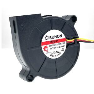 3D 프린터 송풍기 팬 5015 12V 0.17A MF5015VX-B00C-G99 Sunon 마그네틱 서스펜션 베어링 원심 DC 냉각 터