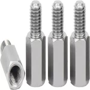 Kado M4x10mm 육각 스테인리스 스틸 스탠드오프 스페이서 스크류 세트 너트 볼트 4개 데스크탑/휴대용