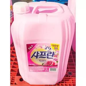 섬유 유연제 20L/방지/정전기/옷감/부드럽게/세탁향/지속/섬유향/지속력/의류향/유지/제품/케어/의류/세탁