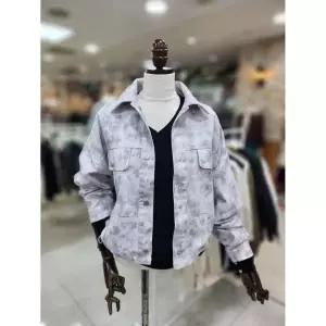 스테파니 세이브존08 물 나염 자켓  A25JK5117