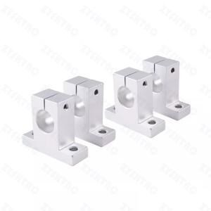 4pcs SK8 SK10 선형 베어링 레일 샤프트 지원 막대 CNC 라우터 3D 프린터 부품