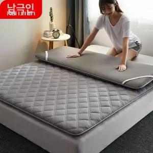 두꺼운 매트 침대패드 까는 따뜻한 푹신한 양털 담요