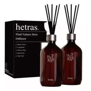 헤트라스 프리미엄 디퓨저 대용량 호텔우드향 500ml 2개 실내방향제 인테리어소품