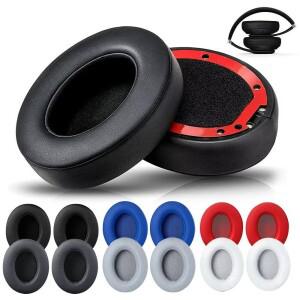 [호환품]Beats Studio 호환 2 3 귀마개용 교체용 이어패드 무선 Bluetooth 헤드폰 2.0용 울트라 소프트 스