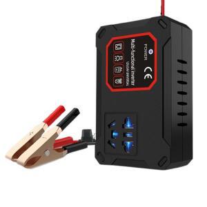 자동차 전원 인버터 200W 12V/24V ~ 220V 변환기 충전기 어댑터 범용 소켓 휴대용 차량 탑재형 가정용