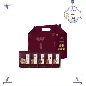 호텔컬렉션 한우 국탕류 5종세트 미역국 소고기무국 육개장 사골고기 곰탕 맑은고기