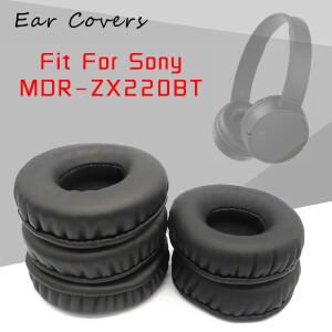 [호환품]소니호환 MDR ZX220BT 헤드폰 이어 패드 교체 용 헤드셋 PU 가죽 스폰지 폼