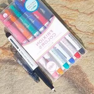 파이롯트 지워지는 싸인펜-프릭션 컬러펜 COLORS 6색3 볼펜 다이어리꾸미기 캘리그라피펜 y-6FFAD