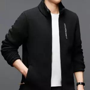 남성 융털 폴라플리스 점퍼 집업 기모 후리스 퍼 재킷