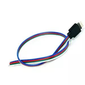 RGB 커넥터 전선 LED 조명 케이블 4선 4m 1p 기타튜닝용품 y-C09B1