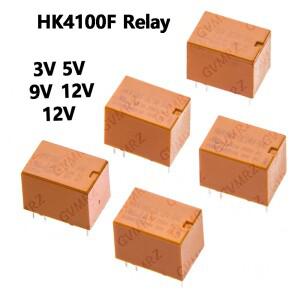 릴레이 HK4100F-DC12V-SHG 6핀 3A 3V / 5V 9V 12V 24V