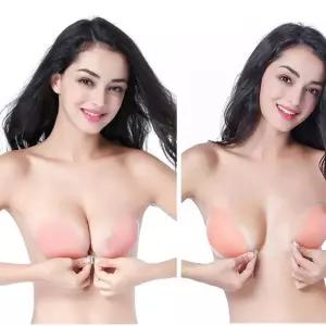 실리콘 끈없는 앞후크 누드브라 웨딩 비니키 누브라 스킨 비키니속옷 드레스속옷 y-CB8DE