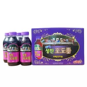 진흥 두레 성찬포도즙 500ml 4개입 1개