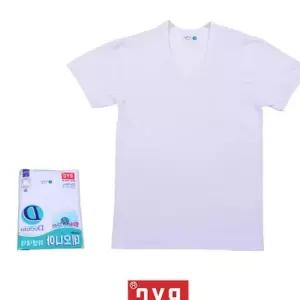 BYC 데오니아 가공 남성 백색 반팔 런닝-110 러닝 빅사이즈속옷 t-56206