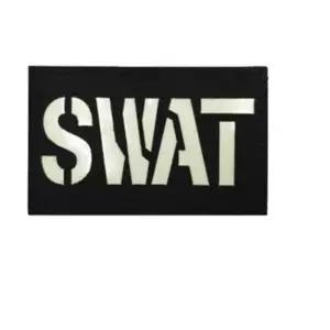 찍찍이 밀리터리 패치 와펜 SWAT 컴퓨터자수 오바로크 군인용품 반사 야광 t-C763D
