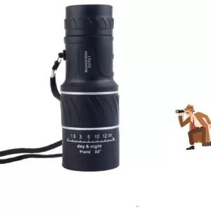 고배율 단망경 휴대용 40X60 등산 낚시 스포츠 만원경 망원경 배핸드폰렌즈 t-303CD