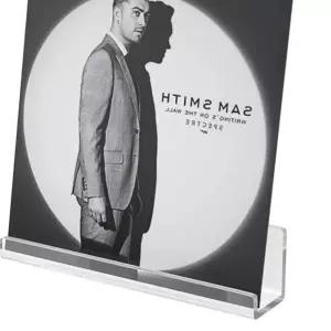 LP 거치대 CD거치대 벽걸이 아크릴 전시대 수납장 DVD장 디스플레이 수납선반 t-BCFAB