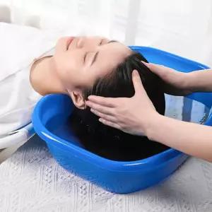 간이 세발기 대야 통 DD-11595 세숫대야 u-W9CA528 힘든사람머리씻기 누워서머리씻기