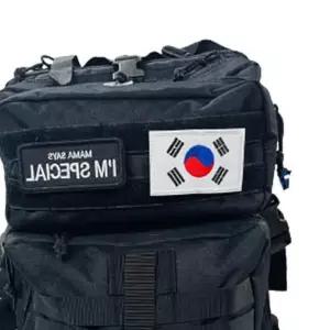 태극기 와펜 예쁜 가방 꾸미기 패치 부착 u-WB09C36 붙이는 와팬
