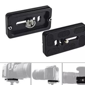 DSLR 카메라 도브테일 플레이트 퀵릴리스 PU70 70mm 삼각대액세서리 마운트 영상 e-W8983B6