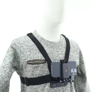 스마트폰 가슴 바디 체스트 스트랩 촬영 거치대 액션캠 액세서리 넥스트랩 e-WD7066C