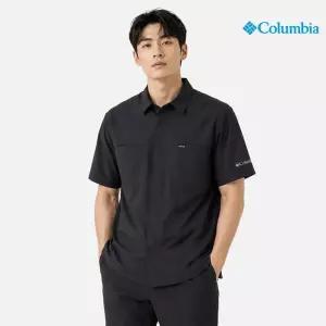 컬럼비아 남성 립스탑 반팔 셔켓블랙 C72-YMD602 2082195306