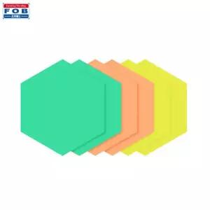 놀이용 6개 광고용 혼합형 자석부착 교재용 육각보드 174X200mm 교육용 고무자석