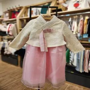 밀리 여아 한복 드레스 세트 MLOW25A1G