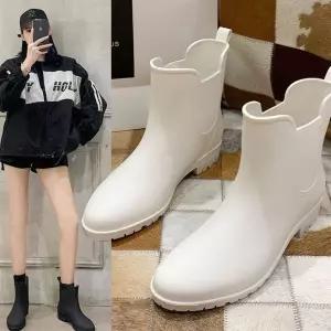 장마철신발 발목장화 여자장화
