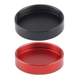 066A 풀 메탈 망원경 렌즈 방진 커버 M42 x 0.75mm 천체  용 양극산화처리 블랙/레드