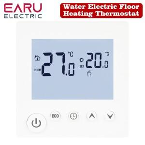 AC90V-240V 3A 16A 물 전기 바닥 난방 TRV 하우스 룸 온도 조절기 컨트롤러 디지털 LCD 디스플레이 벽걸이