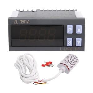 LILYTECH ZL-7801A 범용 일반 온도 및 습도 컨트롤러 온도조절기 조절기