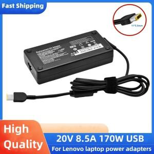 레노버 호환 Legion Y720-15 Y7000P P50 P51 P70 P71 W540 45N0501용 20V 8.5A 170W USB 노트북 전원 AC 어