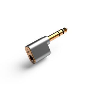 DD 데스크탑 앰프용 오디오 어댑터 하이파이 DJ65B 6.35mm 암 4.4mm 암으로