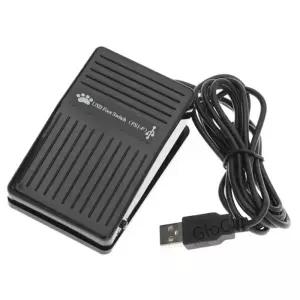 HID PC 컴퓨터 용 USB 풋 스위치 키보드 페달 액션 제어 사전 프로그램 키 기능 마우스 게임