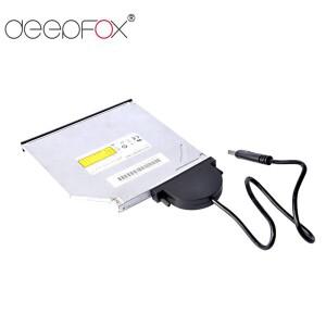 DeepFox USB 2.0 SATA 케이블 CD/DVD-ROM 드라이브 PC 노트북 용 광학 어댑터
