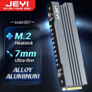 JEYI M.2 SSD 방열판 2280 NVME NGFF 냉각 마더보드/PS5용 열 실리콘 패드 전체 알루미늄 쿨러 라디에이터
