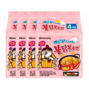 삼양식품 까르보 불닭볶음면 130g 16개