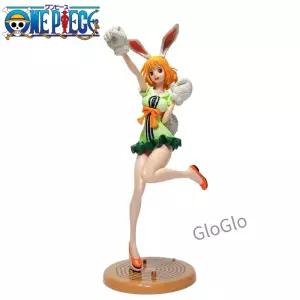 25CM 원피스 해적의 초상화 당근 토끼 PVC 액션 피규어 게임 동상 Collectible Model Kids Toys Doll Gifts