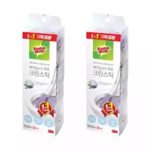 3M 변기용 베이킹소다 톡톡 크린스틱 리필 10개입X2팩 BNA