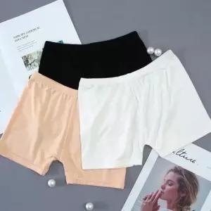 속치마바지 무지속바지 속바지 밴딩속바지 반슬립 면 속바지/학생 교복속바지 슬립 스판  사계절