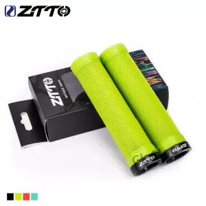 ZTTO 1Pair AG40 MTB 그립 산악 자전거 고정 기어 장치 미끄럼 방지 핸들 바 충격 고무 부품
