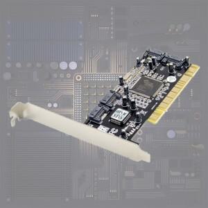 PCI 확장 카드에 추가 4 포트 Sil 3114 칩셋 RAID 어레이 SATA 변환 어댑터