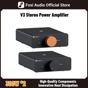 포시 오디오 V3 스테레오 파워 앰프 300W x2 TPA3255 클래스 D 미니 2채널 (서브우퍼/패시브 북쉘프용)