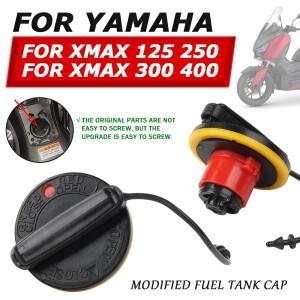 야마하 XMAX300 XMAX250 XMAX 300 250 125 바이크 오토바이 액세서리 오일 연료 탱크 커버 캡 비틀기
