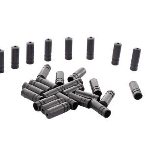 50pcs 산악 도로 자전거 브레이크 기어 외부 케이블 엔드 캡 팁 크림프 시프트 변속기 와이어 하우징
